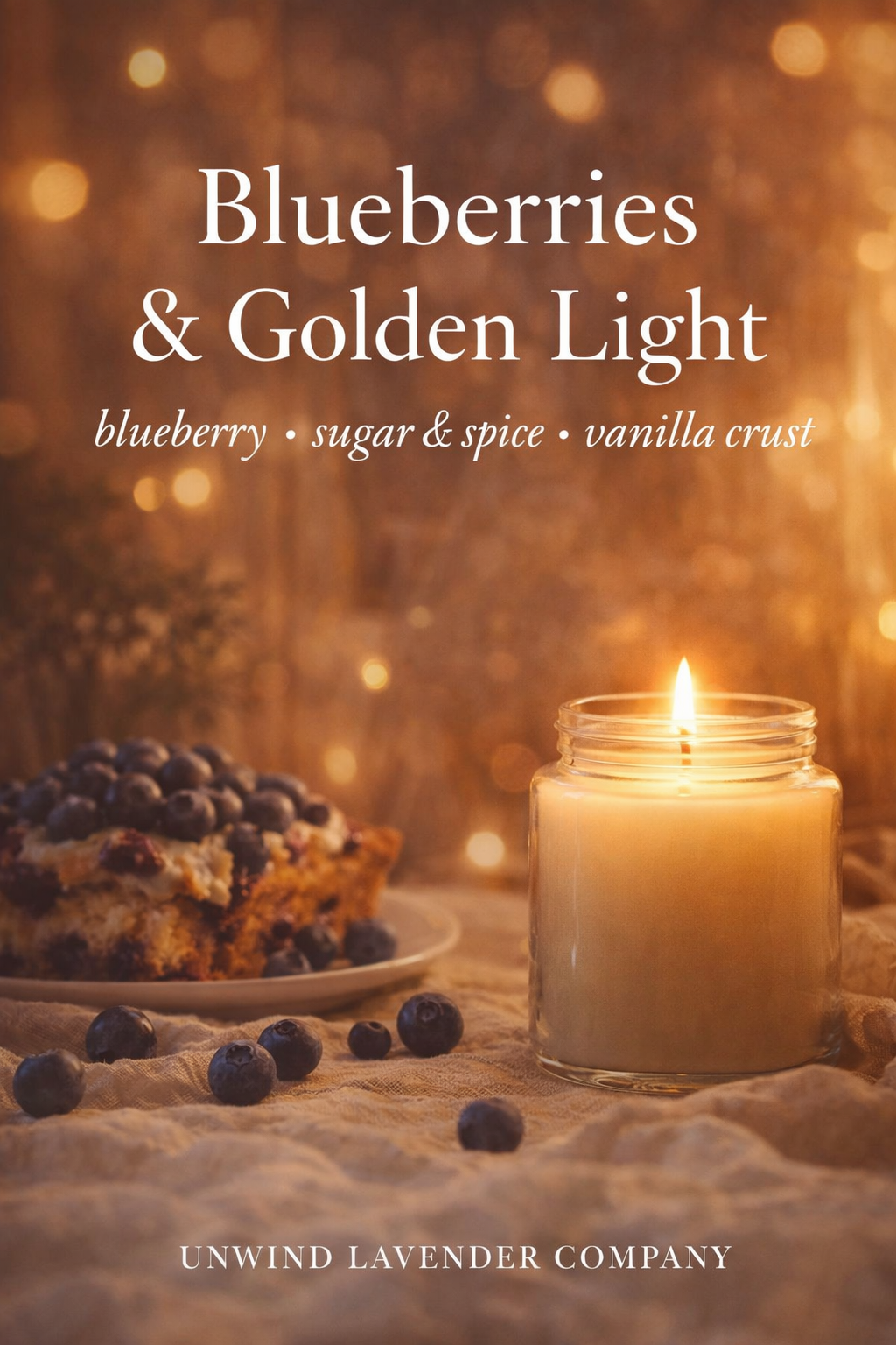 Blueberries and Golden Light