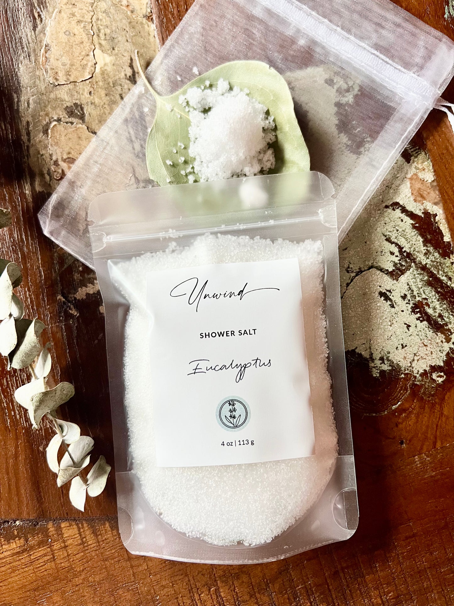 Eucalyptus Shower Steamer Salt