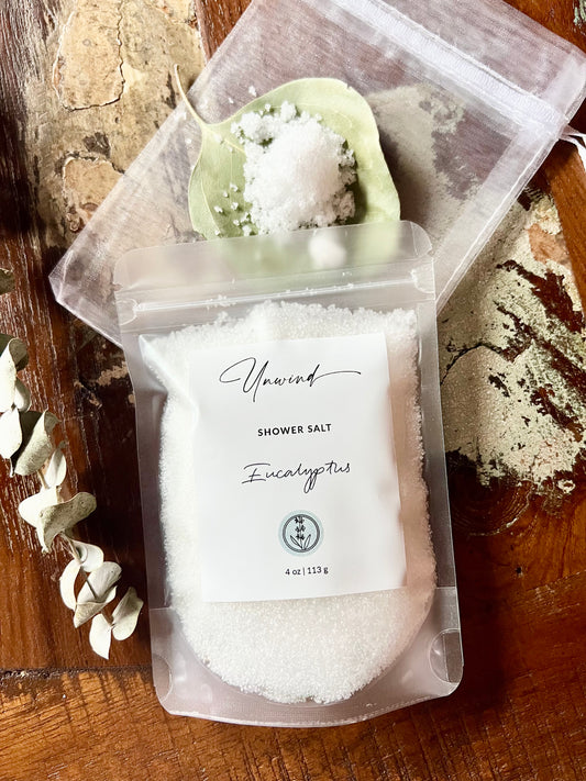 Eucalyptus Shower Steamer Salt