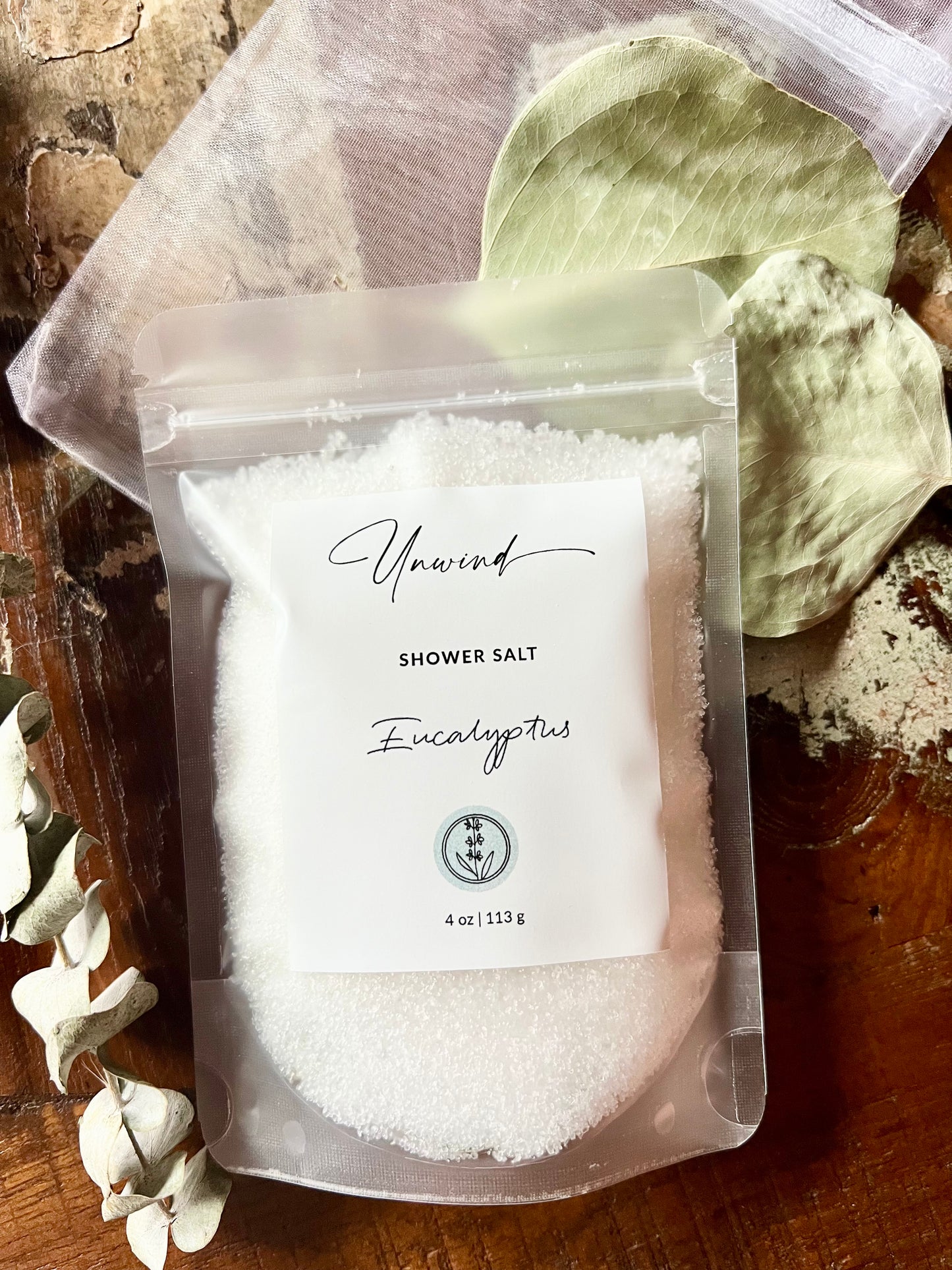 Eucalyptus Shower Steamer Salt