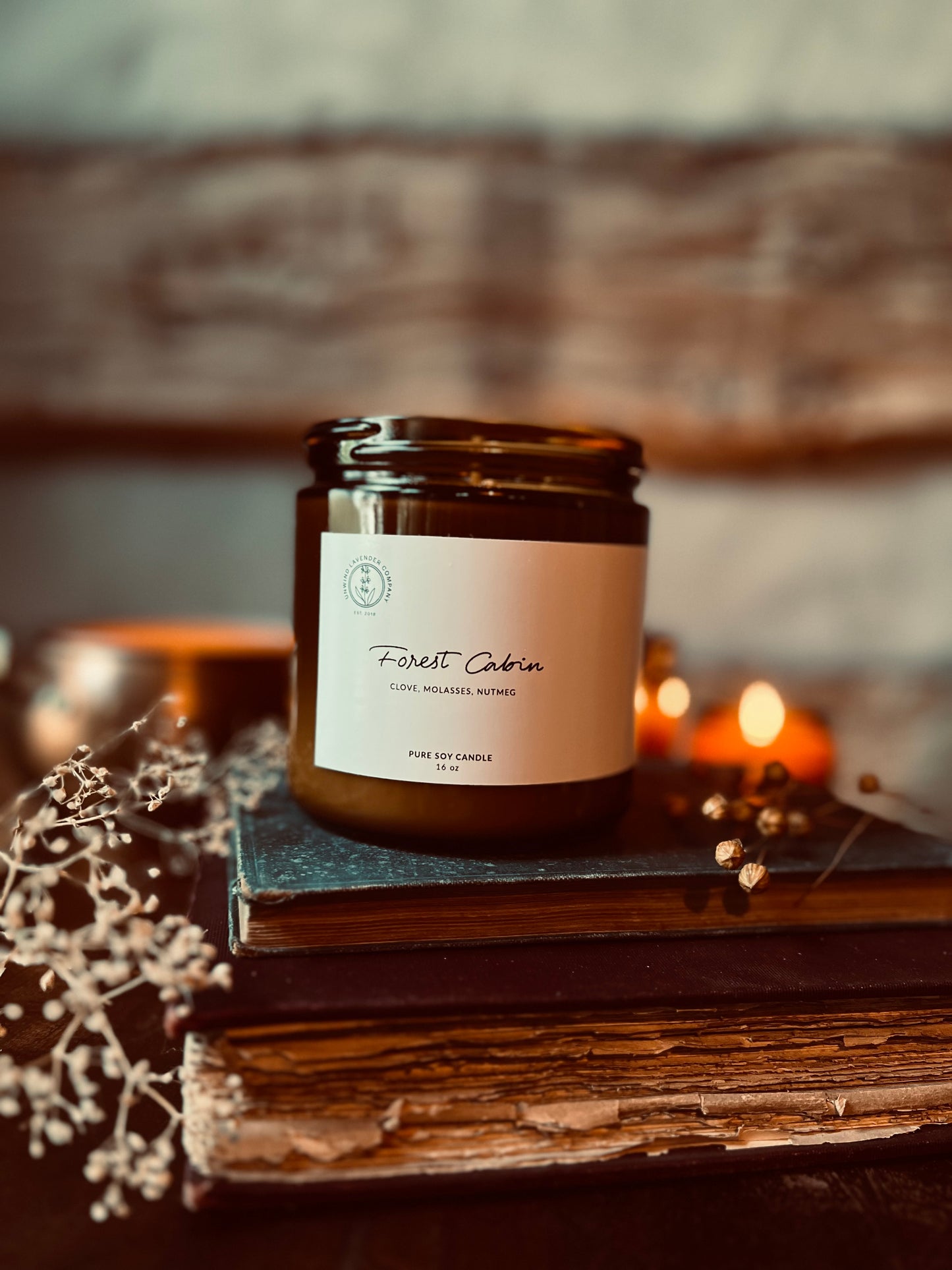 Forest Cabin Soy Candle