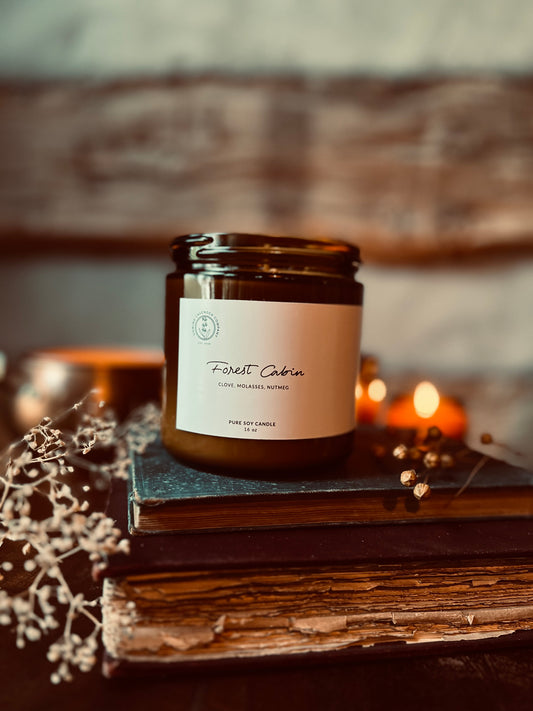 Forest Cabin Soy Candle