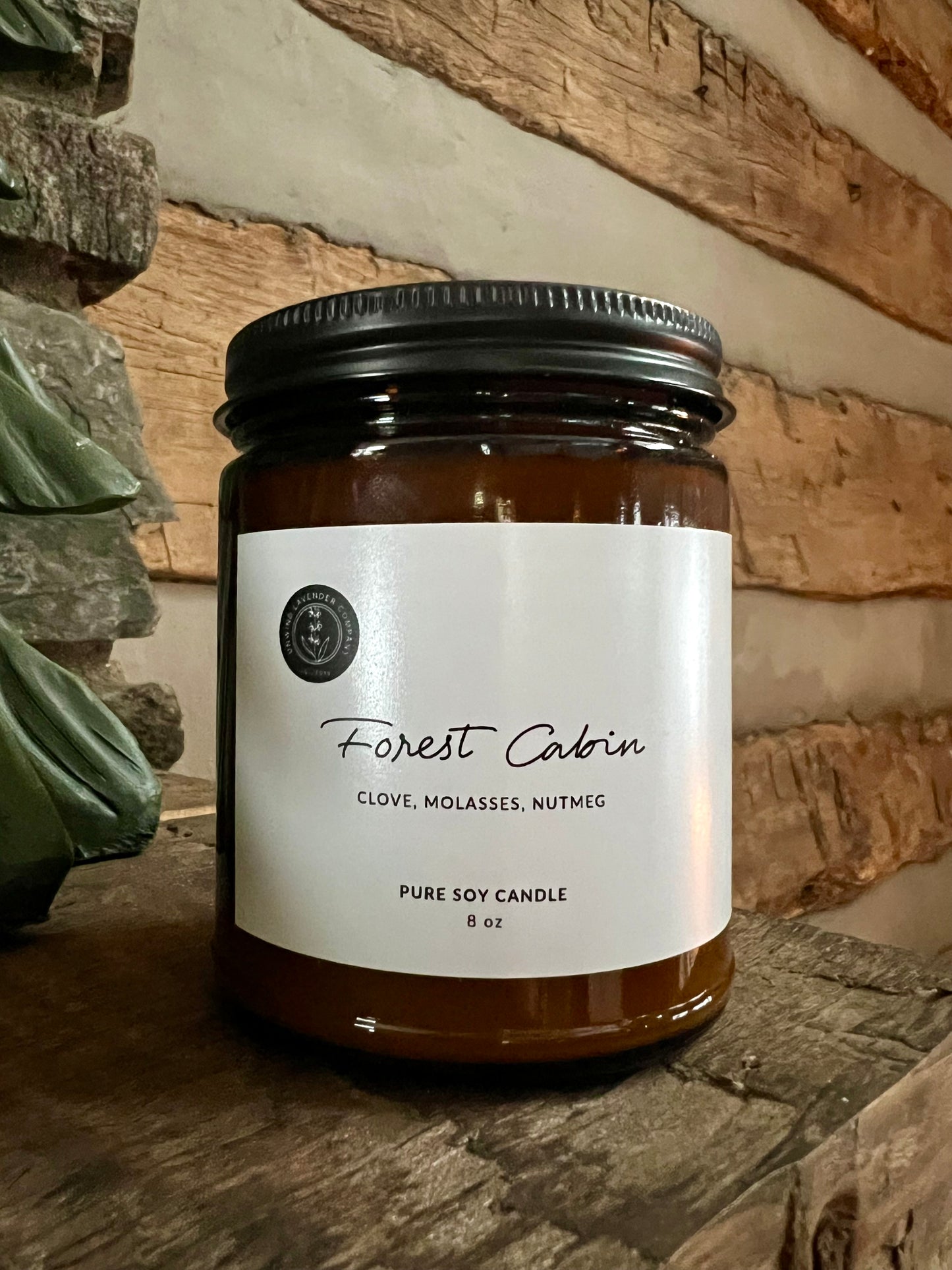 Forest Cabin Soy Candle
