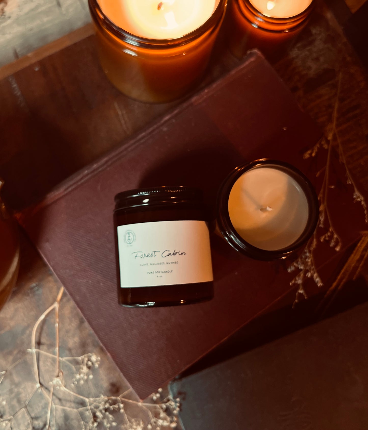 Forest Cabin Soy Candle