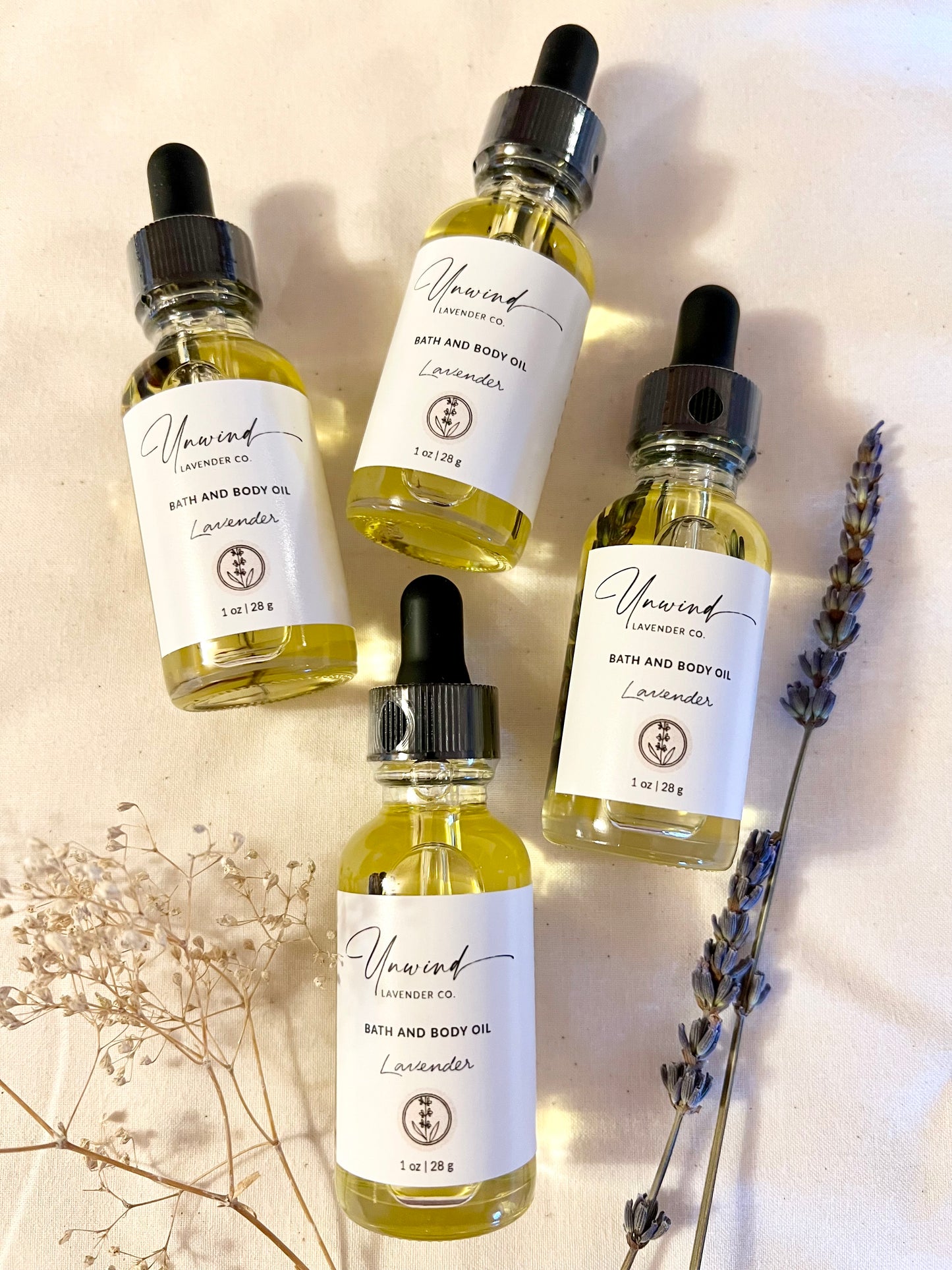 Lavender Bath and Body Oil | 1 oz