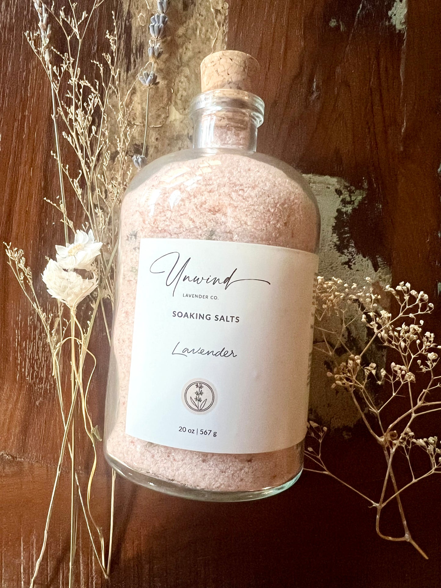 Lavender Soaking Salts