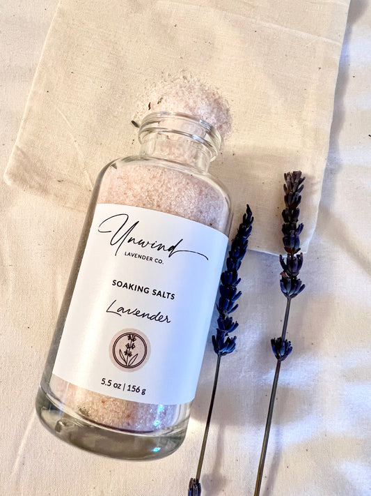 Lavender Soaking Salts | 5.5 oz