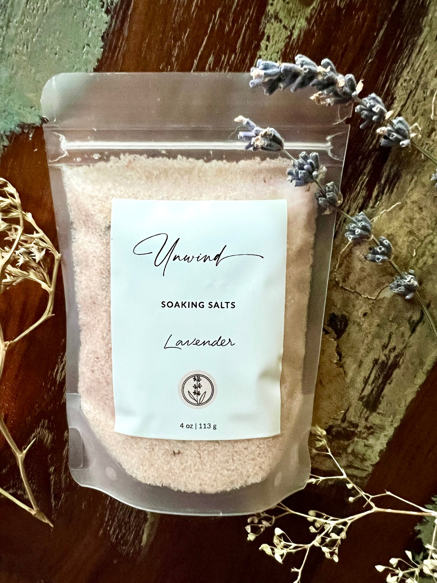 Lavender Soaking Salts