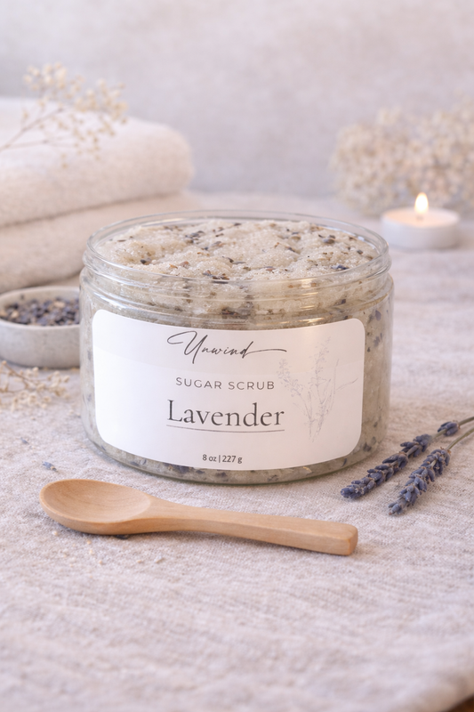 Lavender Sugar Scrub