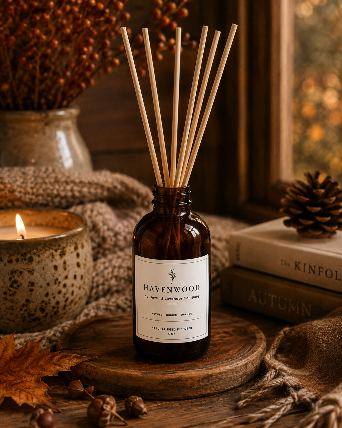 Unwind Natural Reed Diffuser