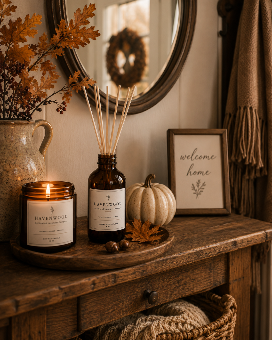 Unwind Natural Reed Diffuser
