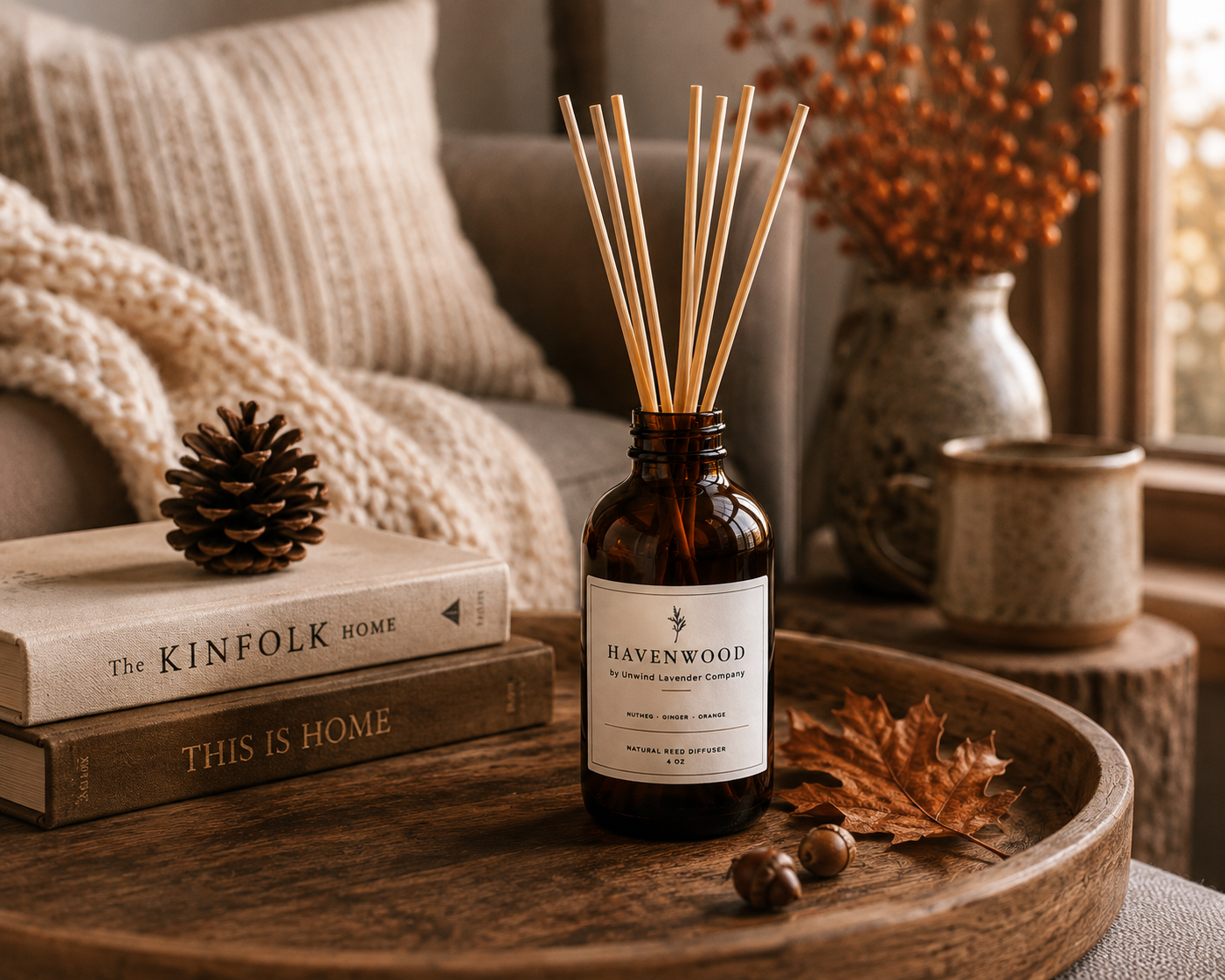 Unwind Natural Reed Diffuser