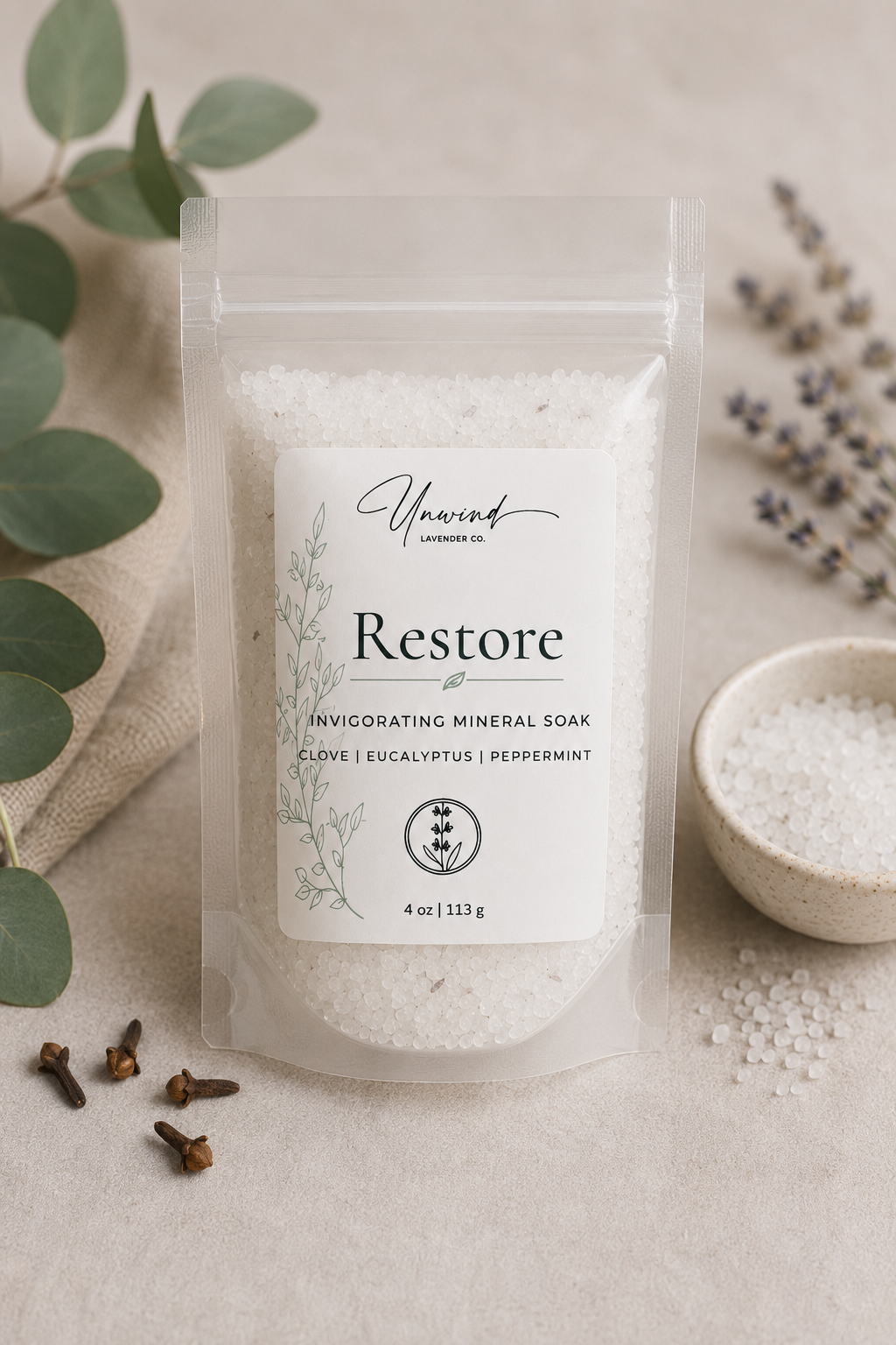 Restore Invigorating Soaking Salts
