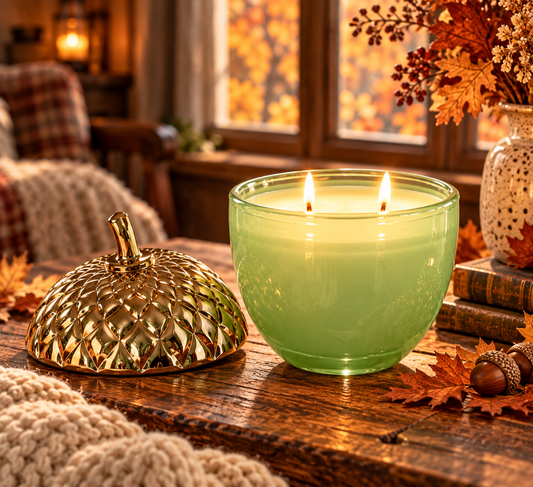 Celadon Acorn Candle | Limited Fall Collection