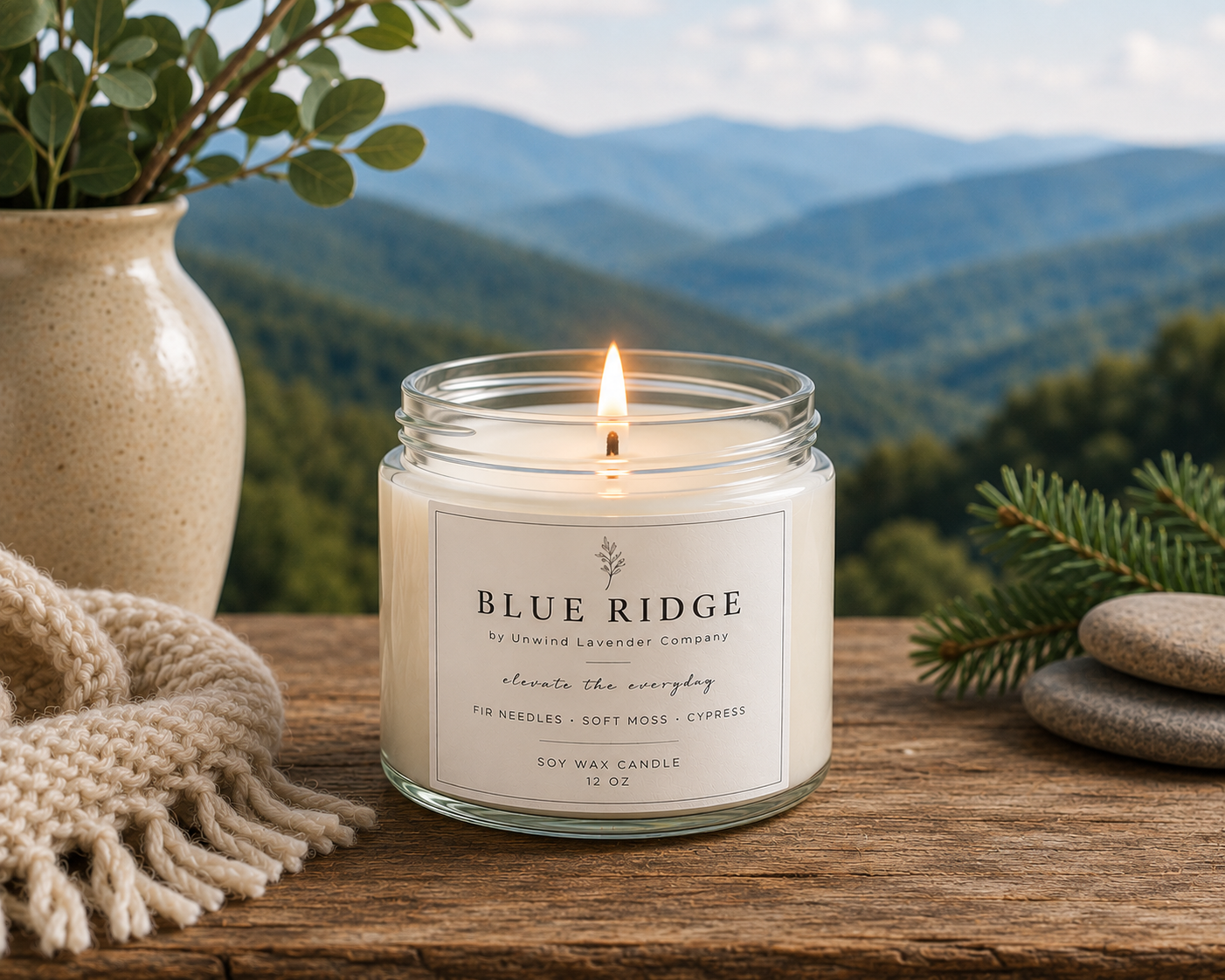 Blue Ridge Soy Candle