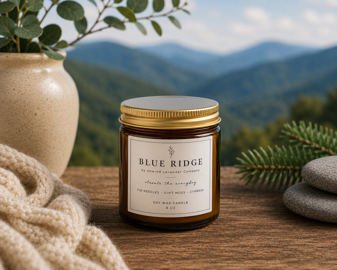 Blue Ridge Soy Candle