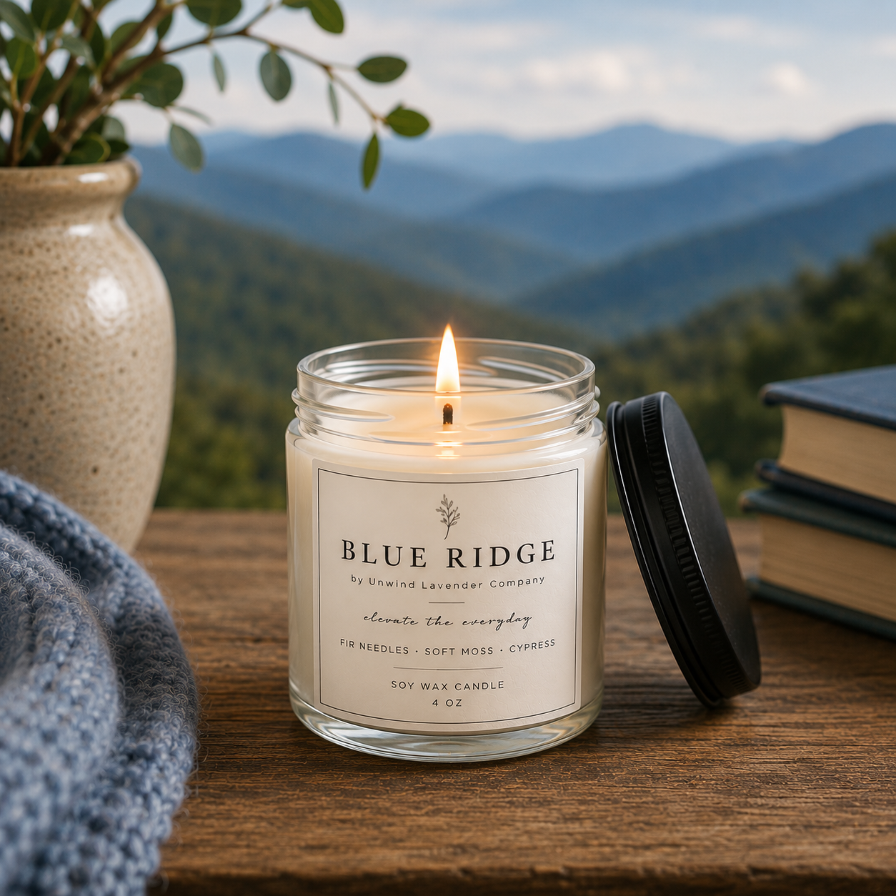 Blue Ridge Soy Candle