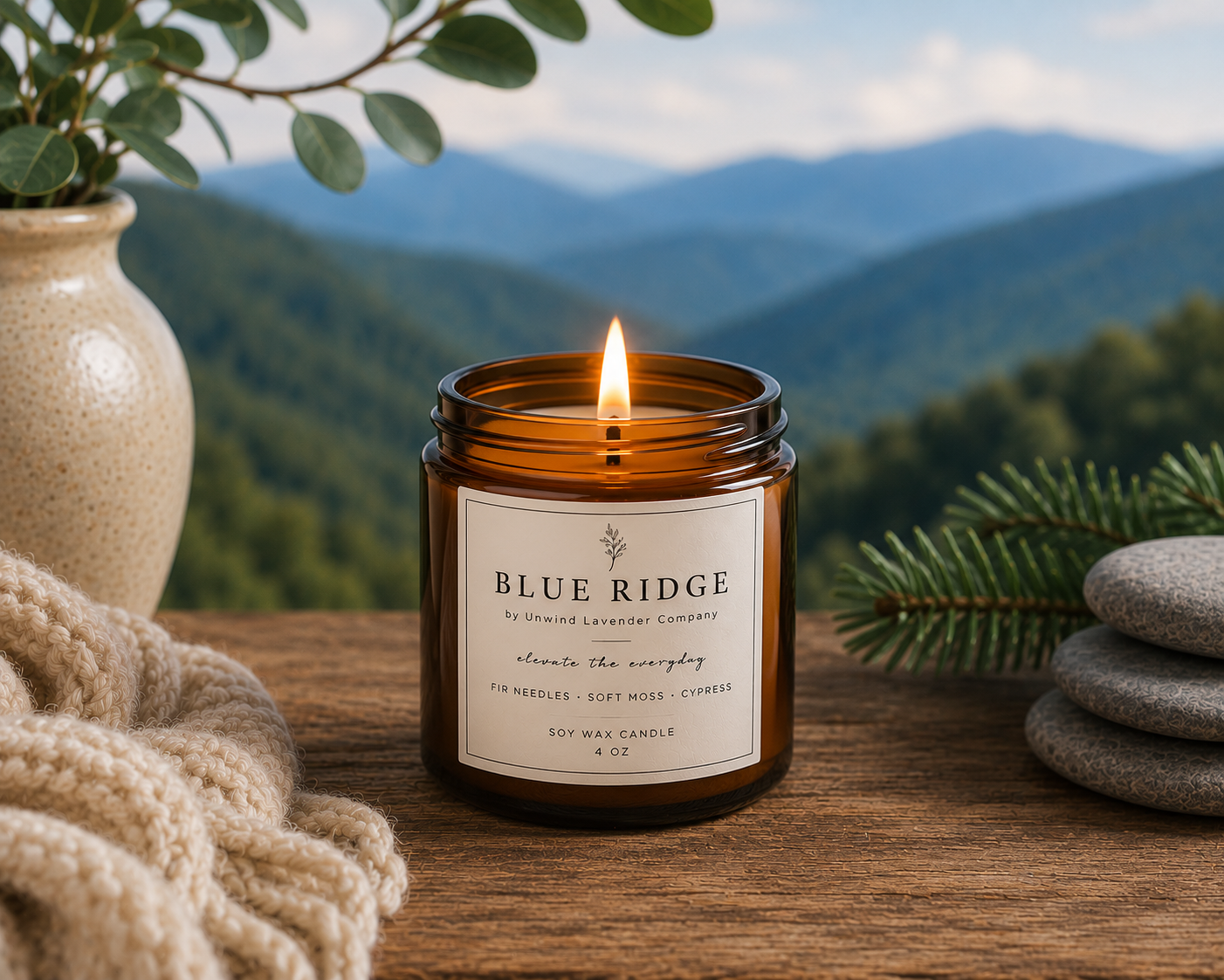 Blue Ridge Soy Candle