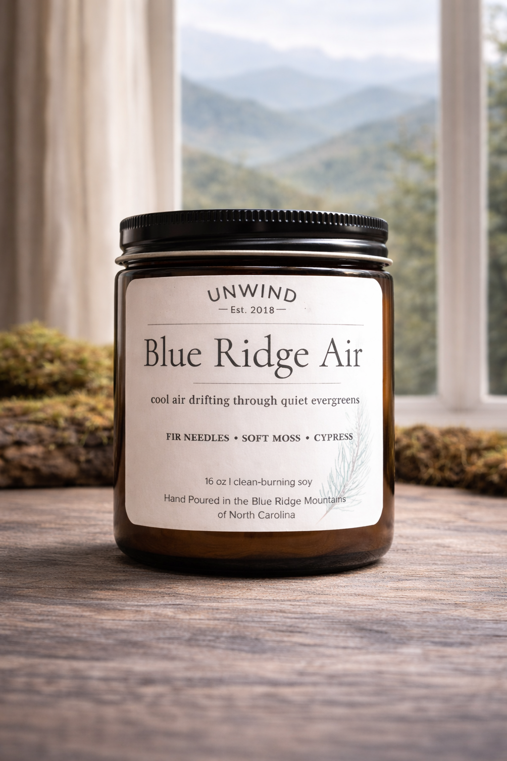 Blue Ridge Air 16- ounce soy wax candle