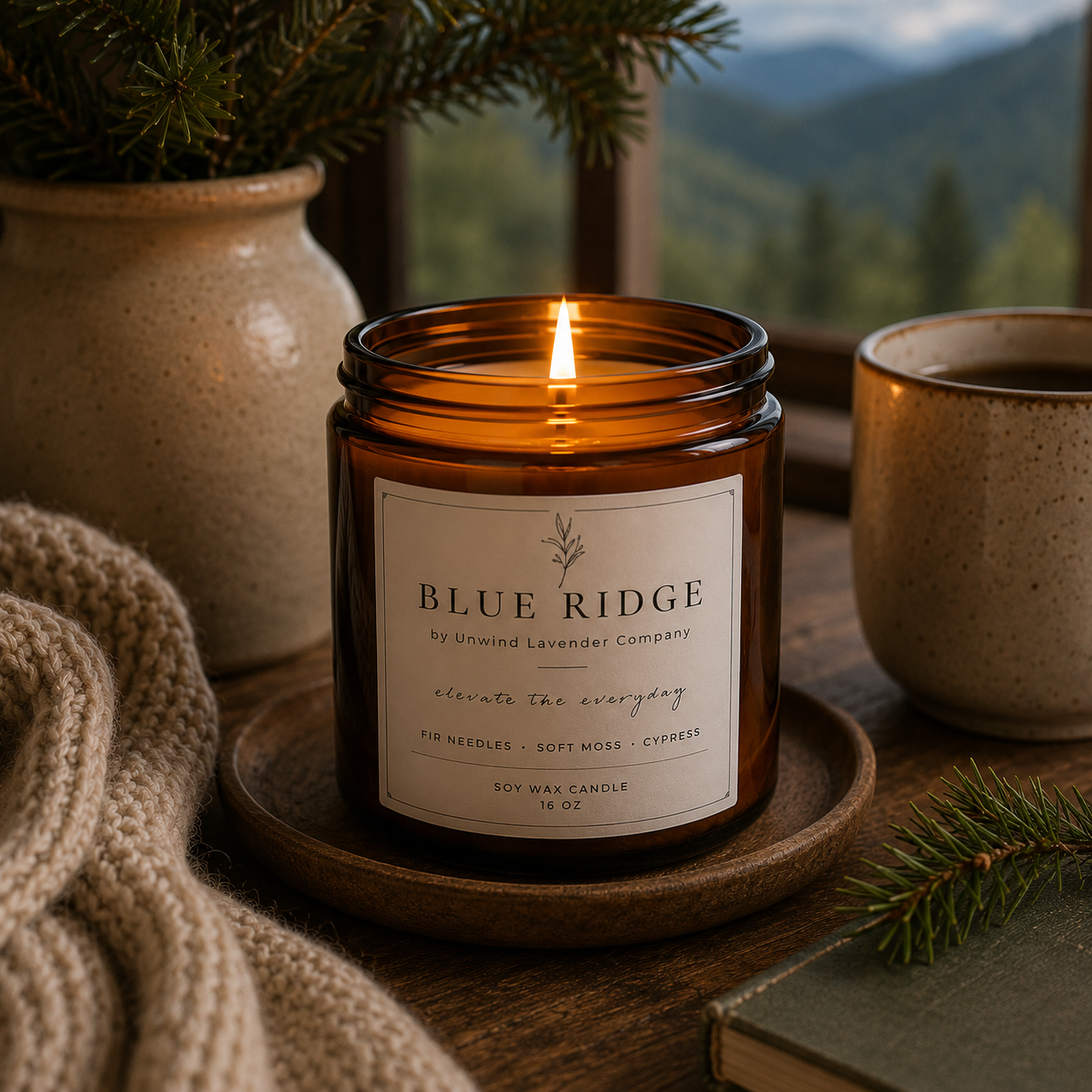 Blue Ridge Soy Candle
