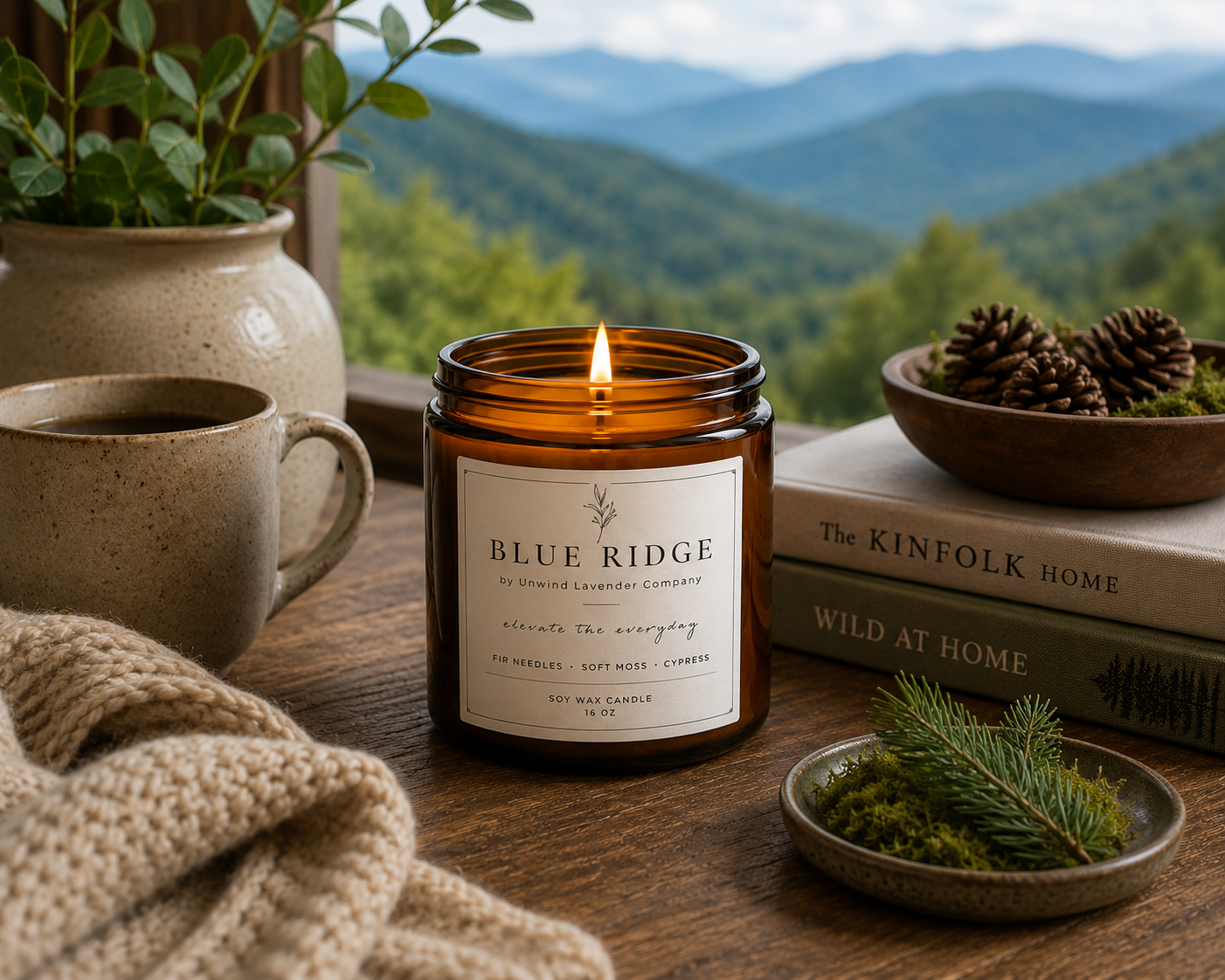 Blue Ridge Soy Candle