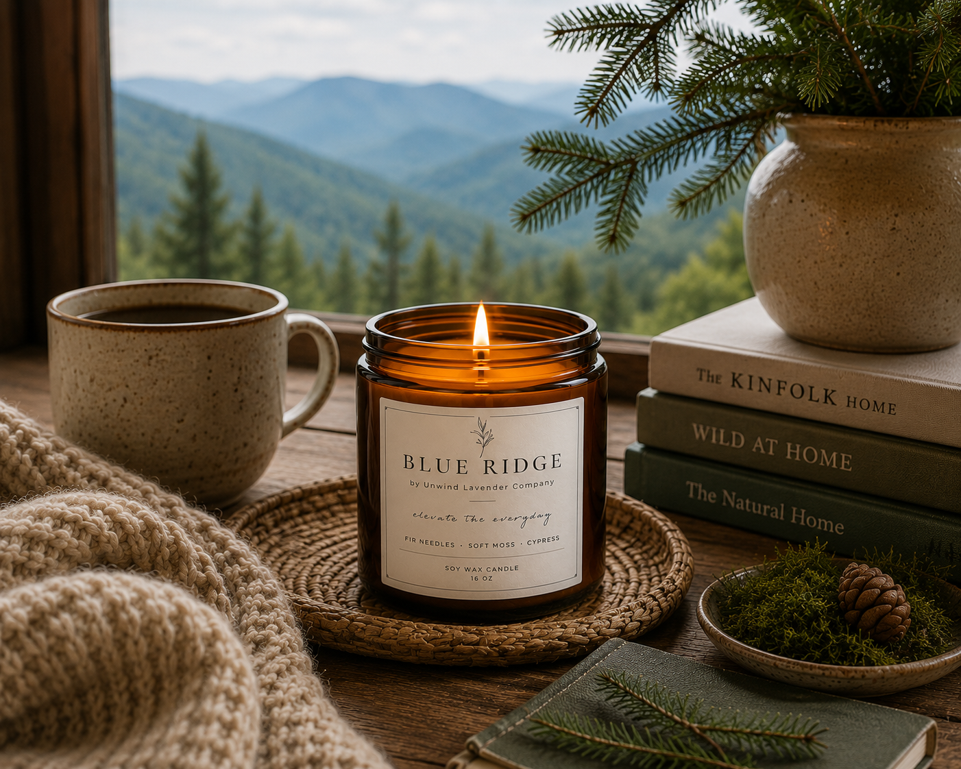 Blue Ridge Soy Candle