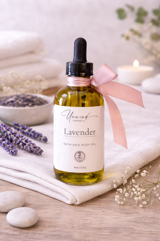 Lavender Bath and Body Oil