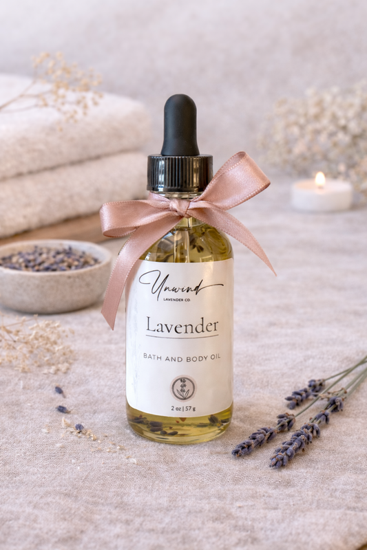 Lavender Bath and Body Oil