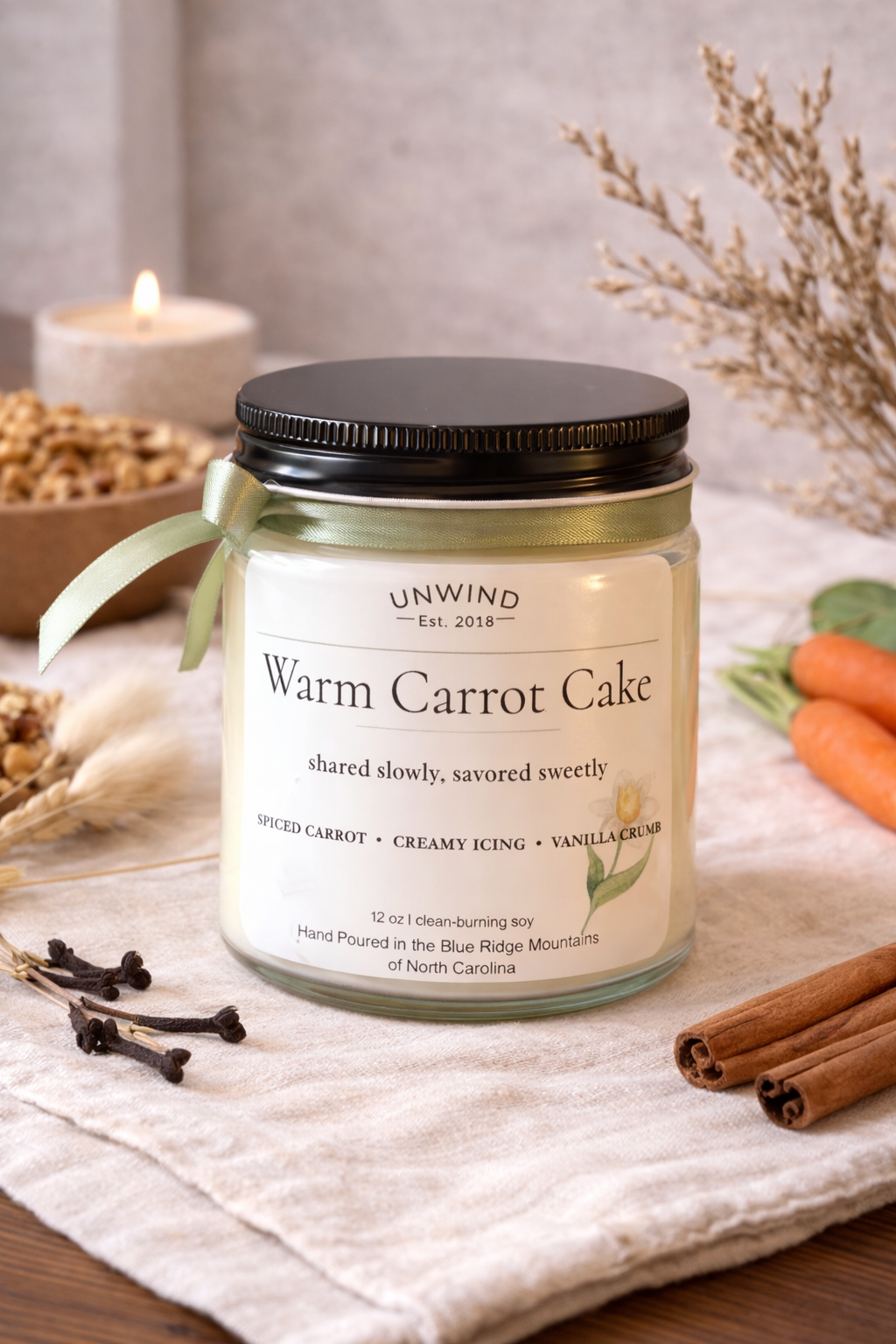 Warm Carrot Cake