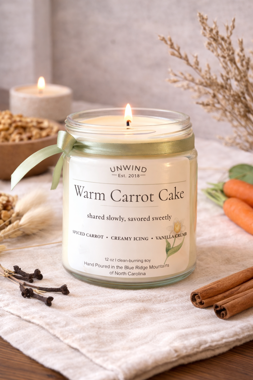 Warm Carrot Cake