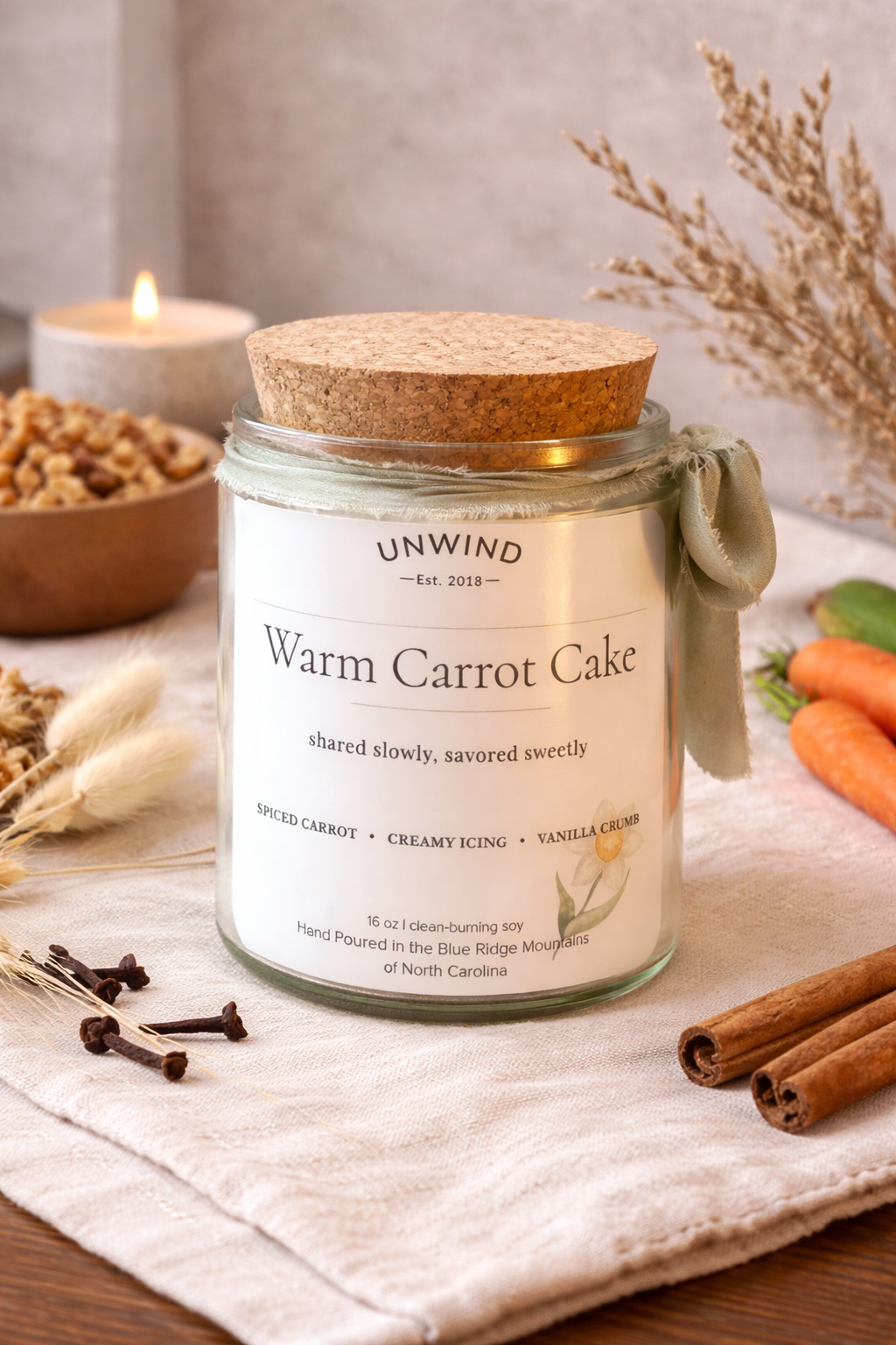 Warm Carrot Cake