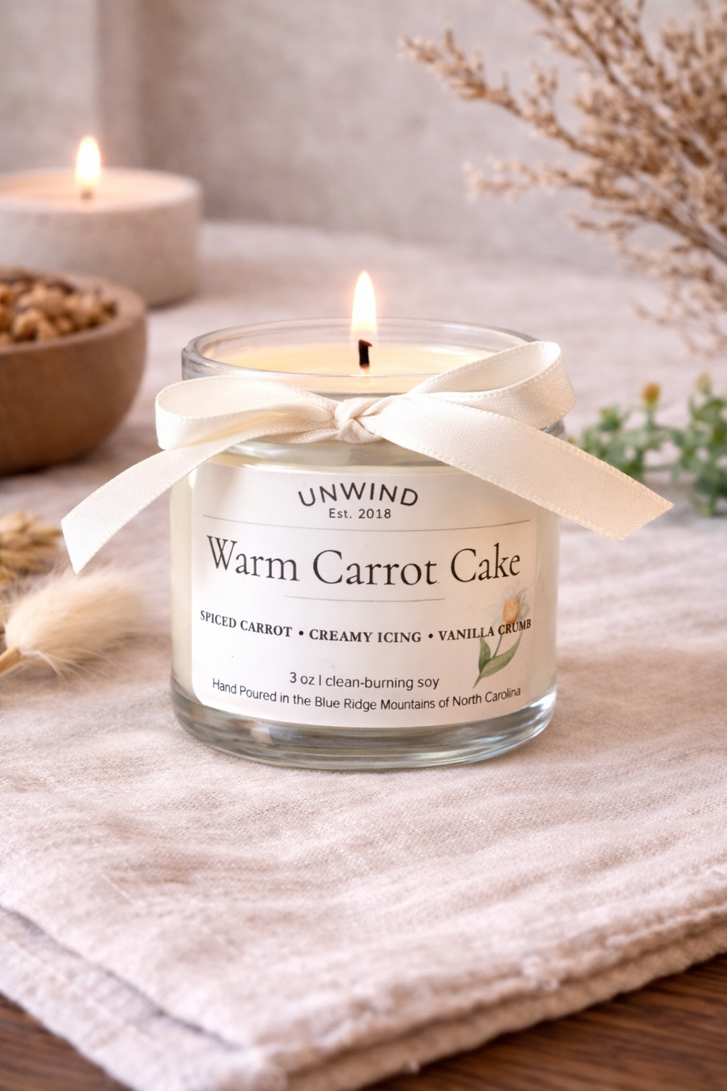 Warm Carrot Cake