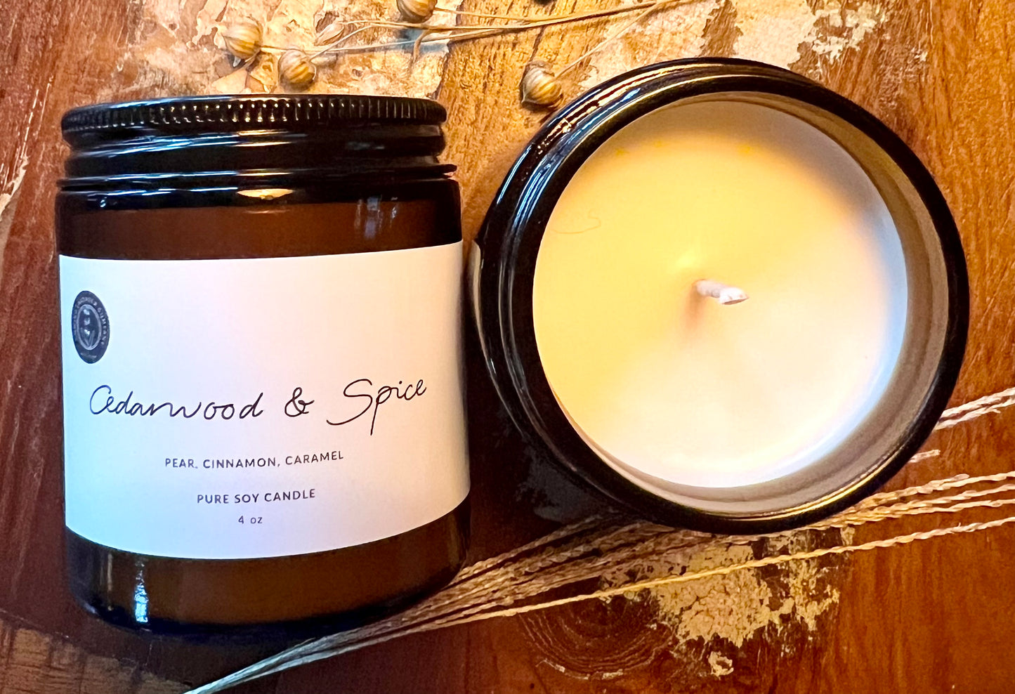 Cedarwood & Spice Soy Candle