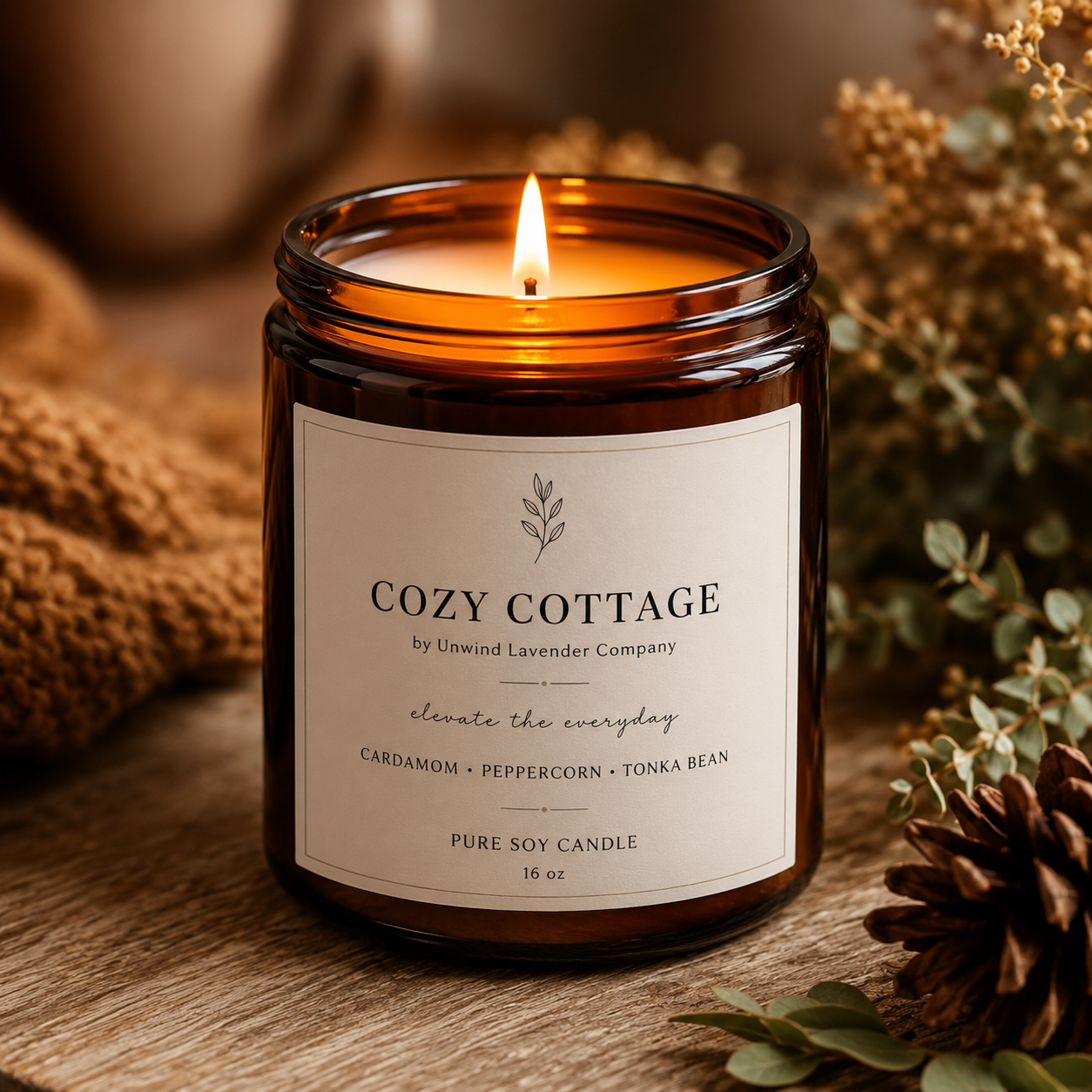 Cozy Cottage Soy Candle