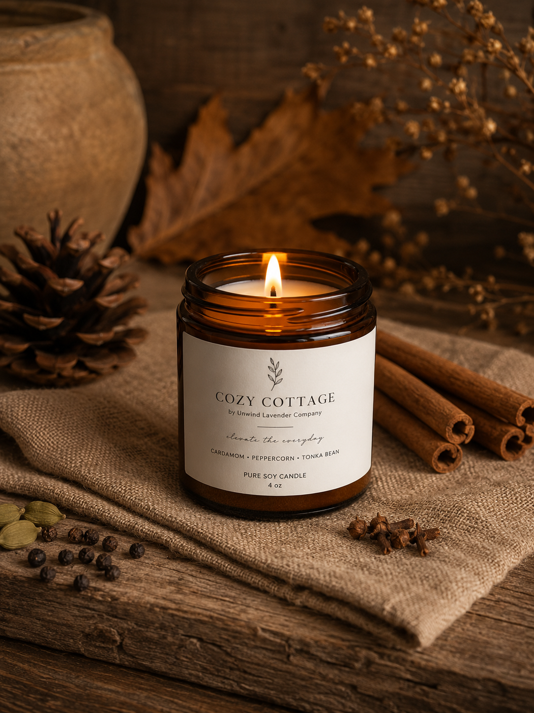 Cozy Cottage Soy Candle
