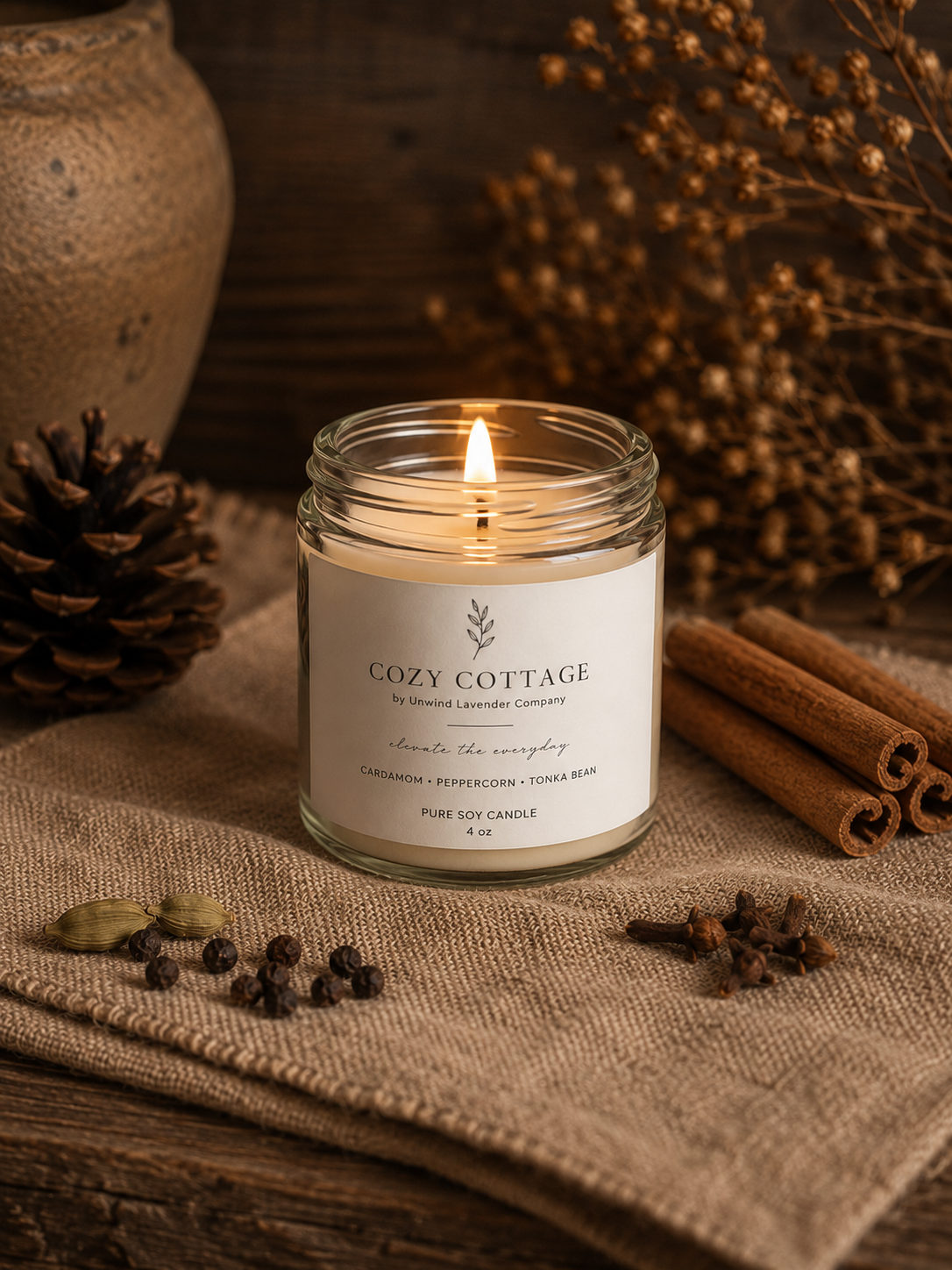 Cozy Cottage Soy Candle