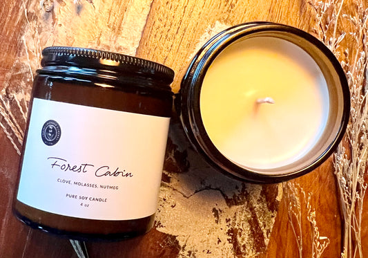 Forest Cabin Soy Candle