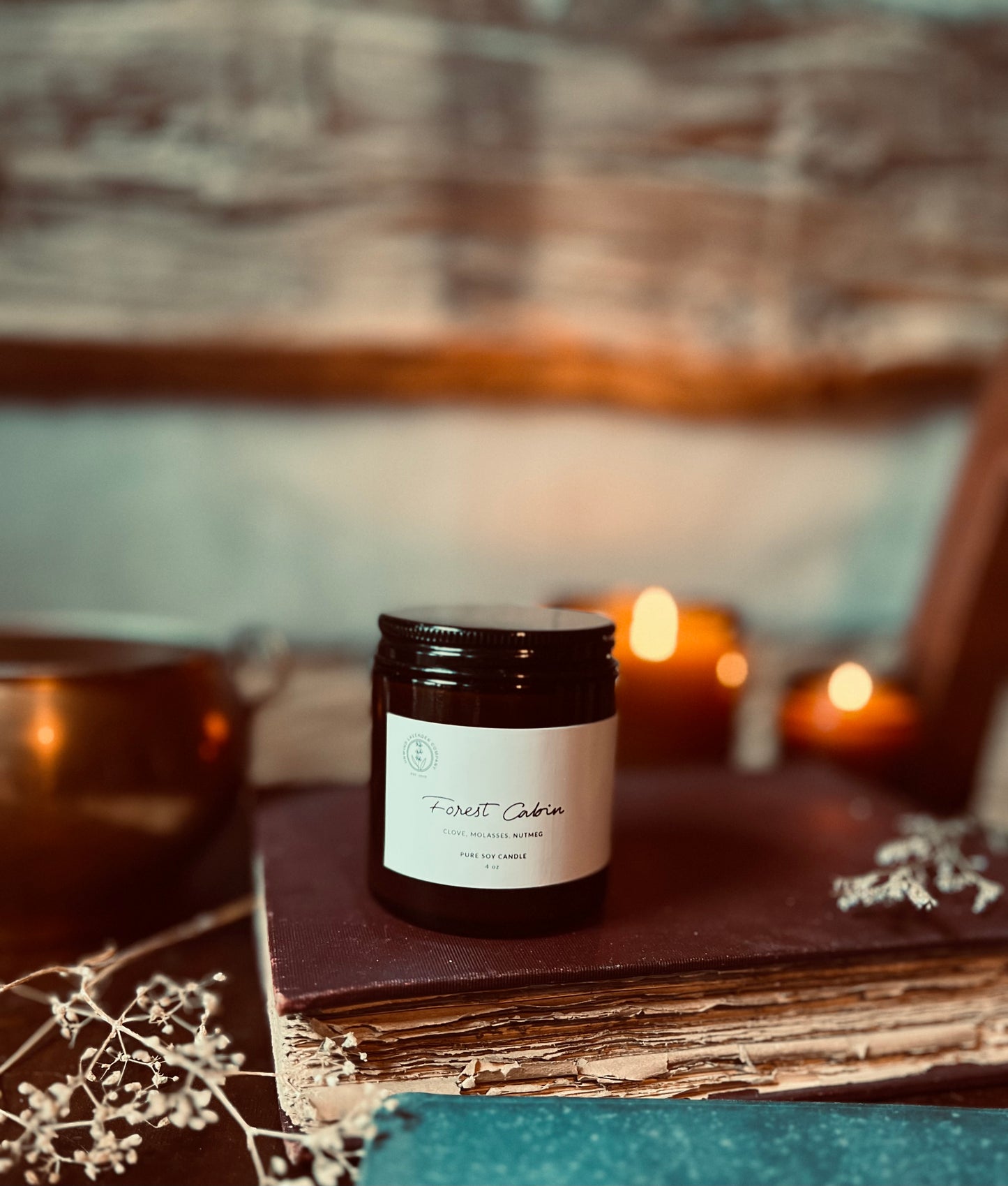 Forest Cabin Soy Candle
