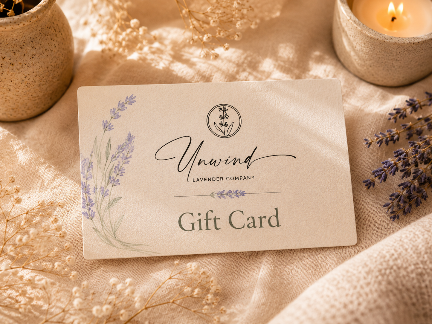 Unwind Gift Card