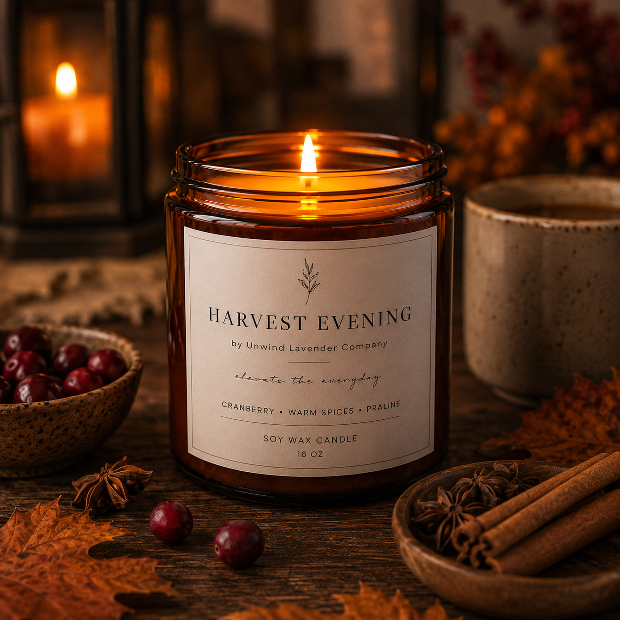 Harvest Evening Soy Candle