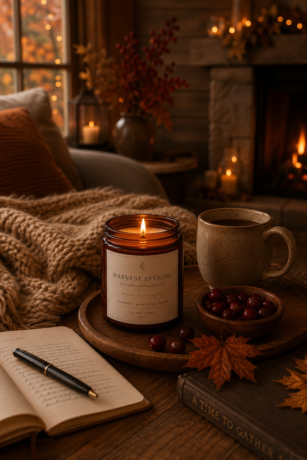 Harvest Evening Soy Candle