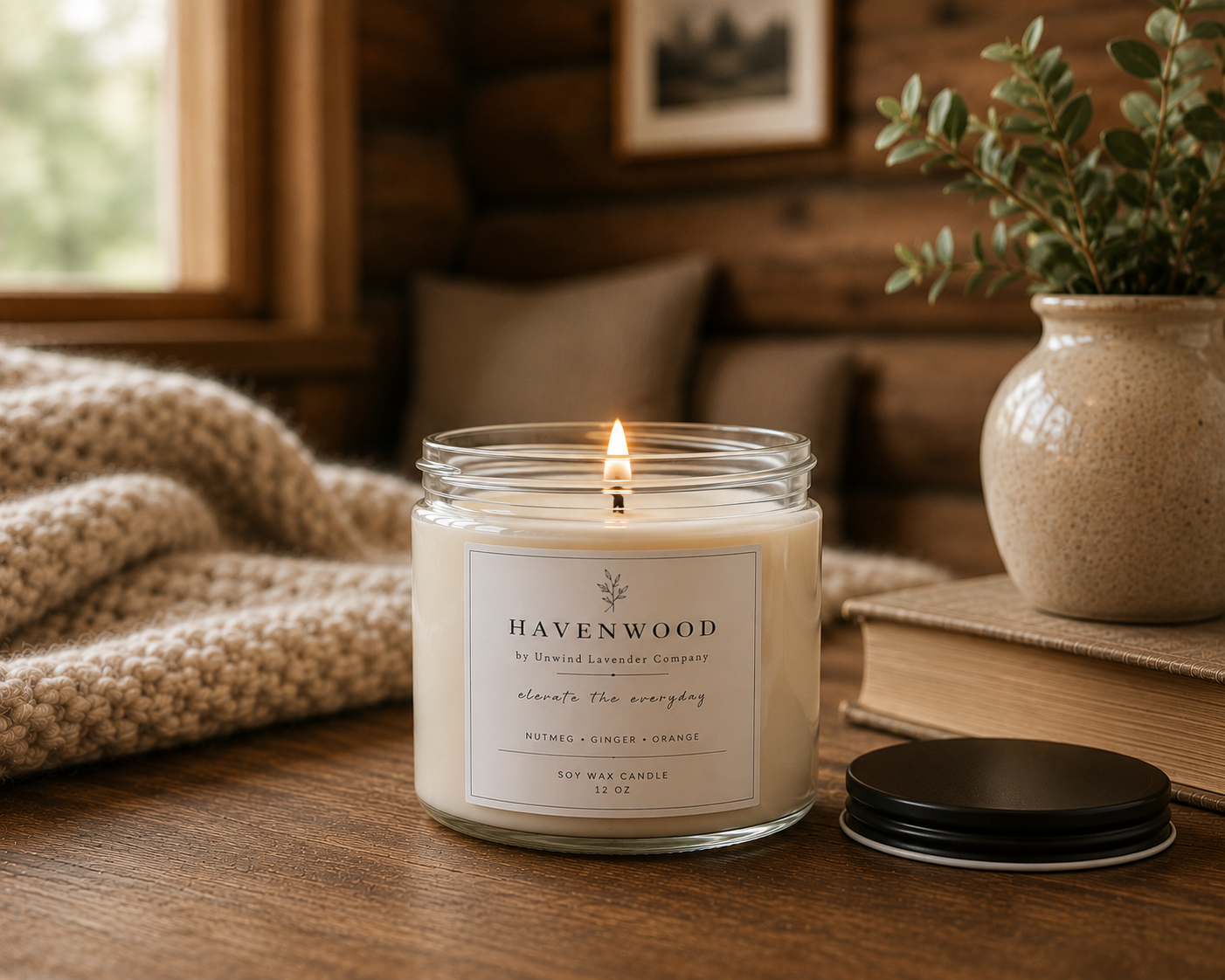 Havenwood Soy Candle