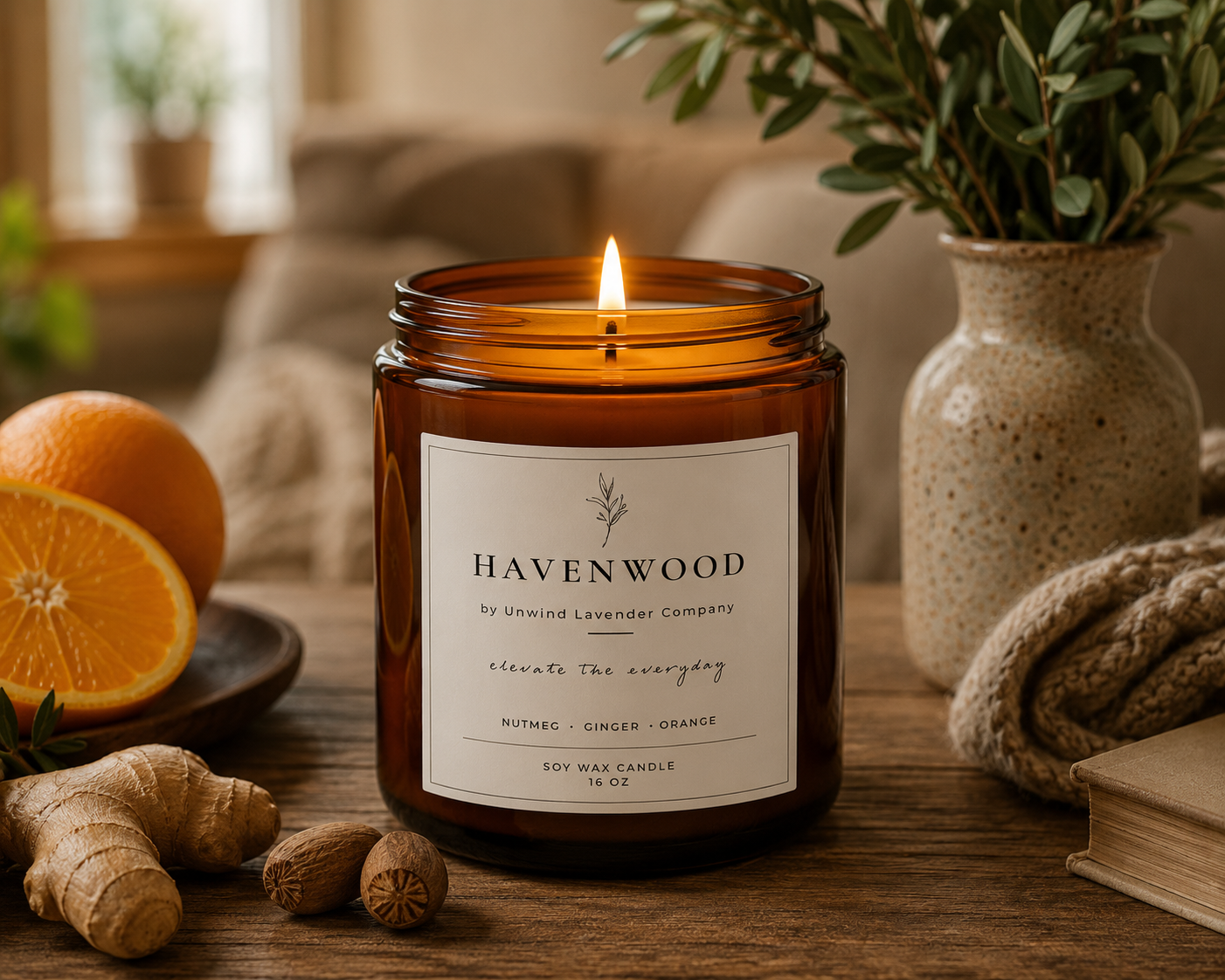 Havenwood Soy Candle
