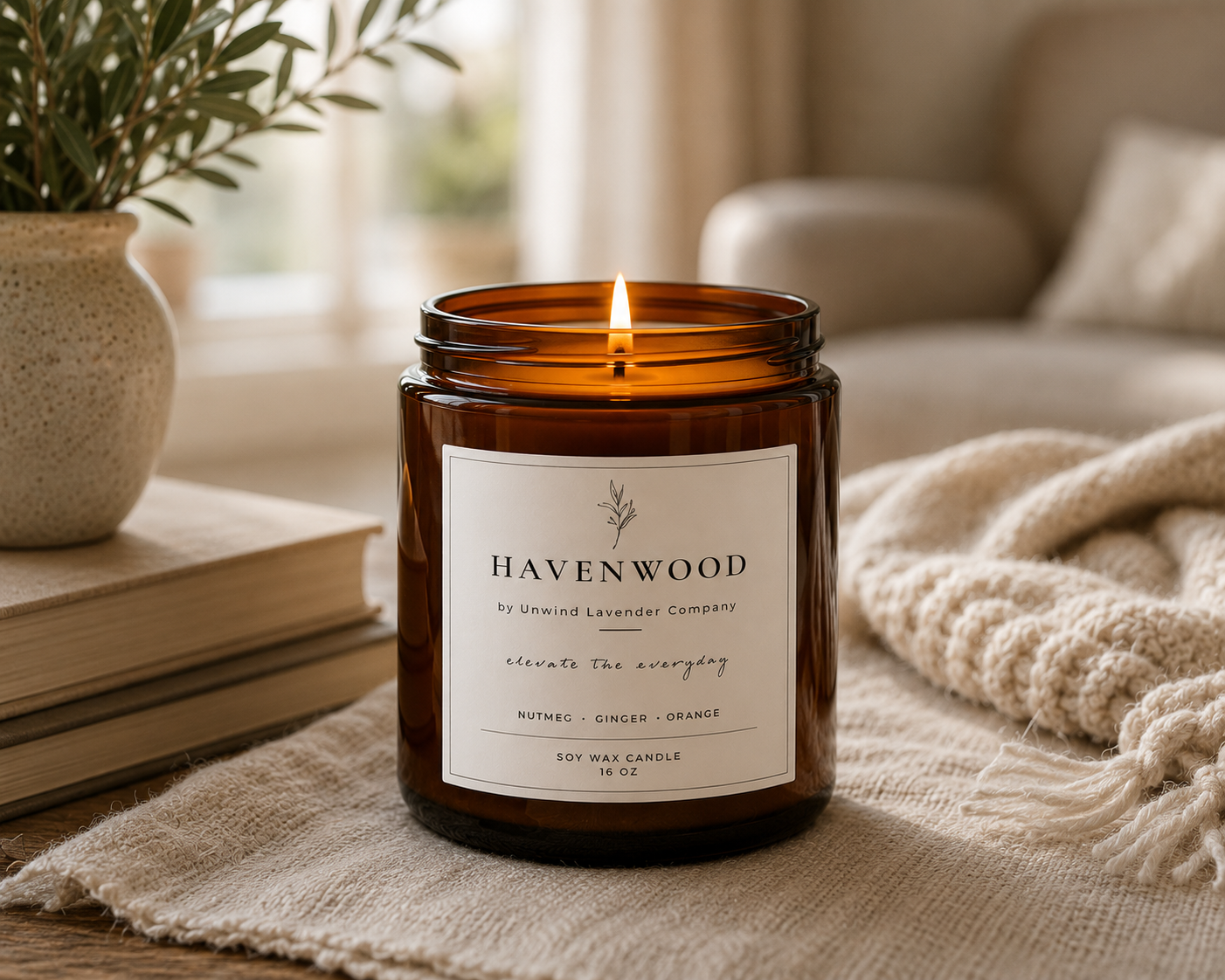 Havenwood Soy Candle