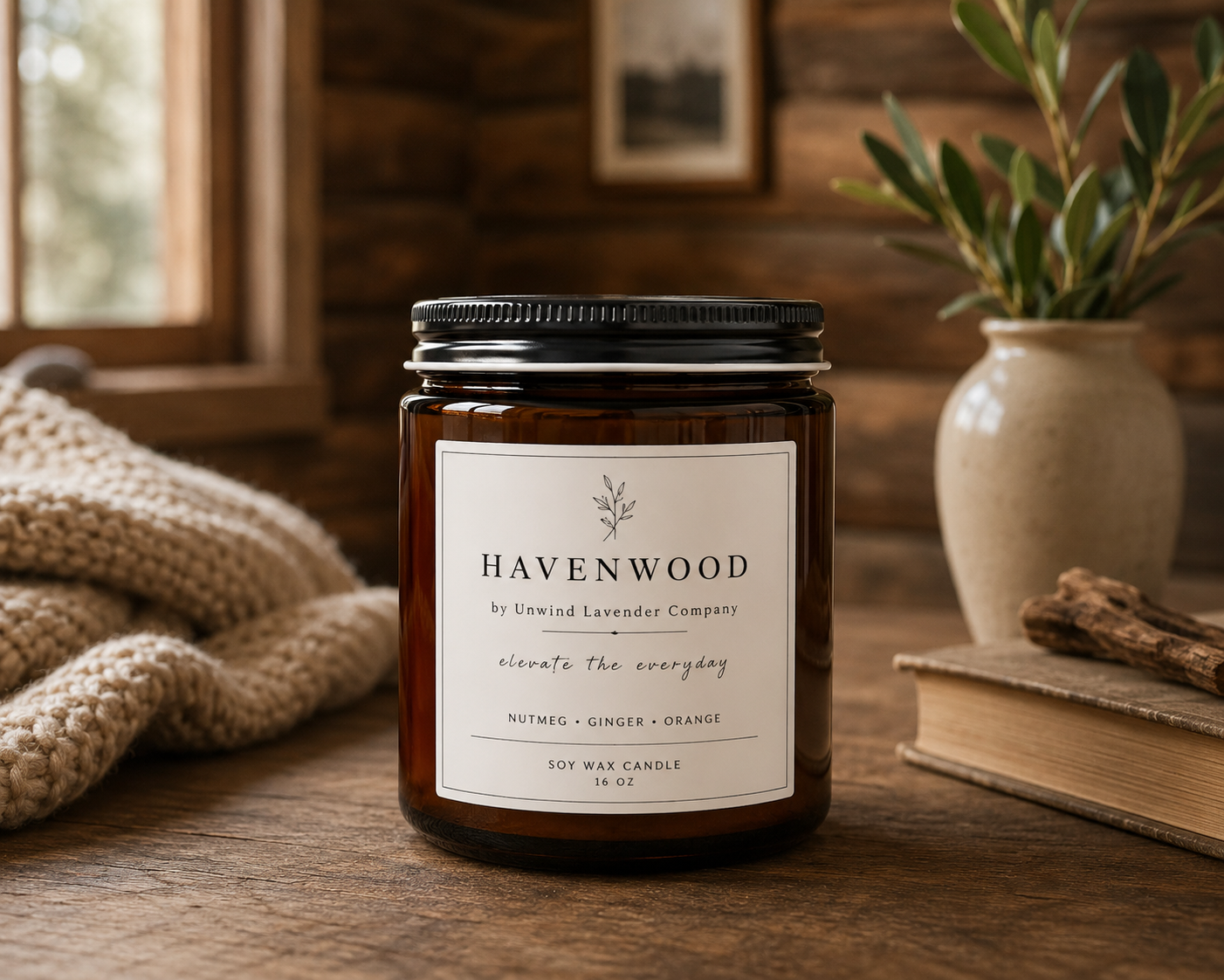 Havenwood Soy Candle