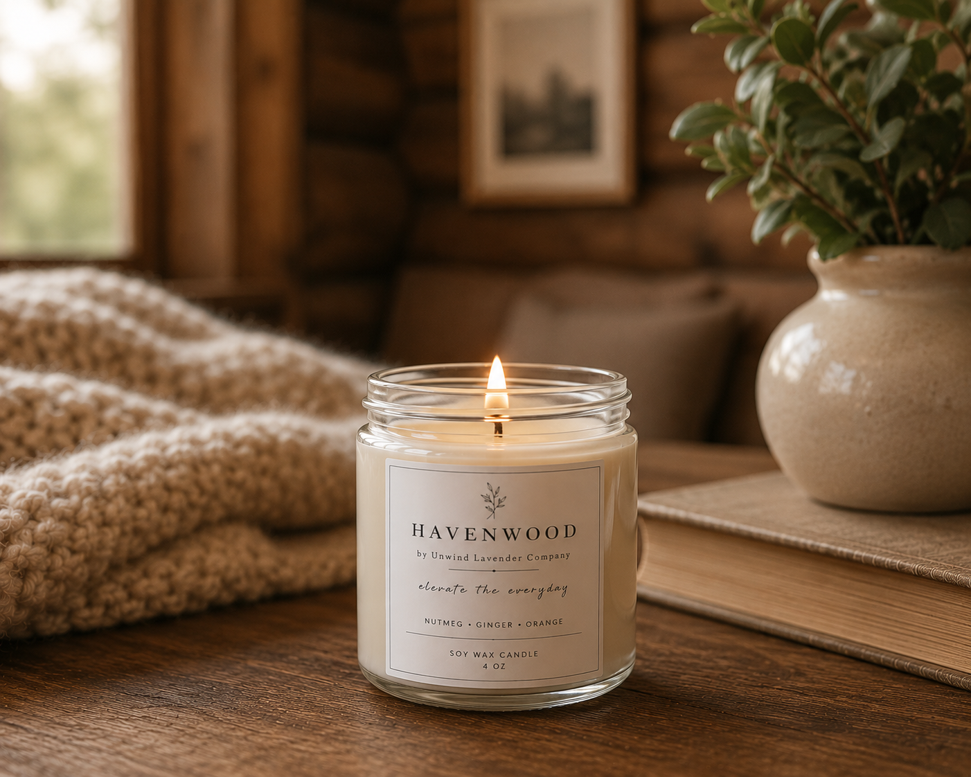 Havenwood Soy Candle