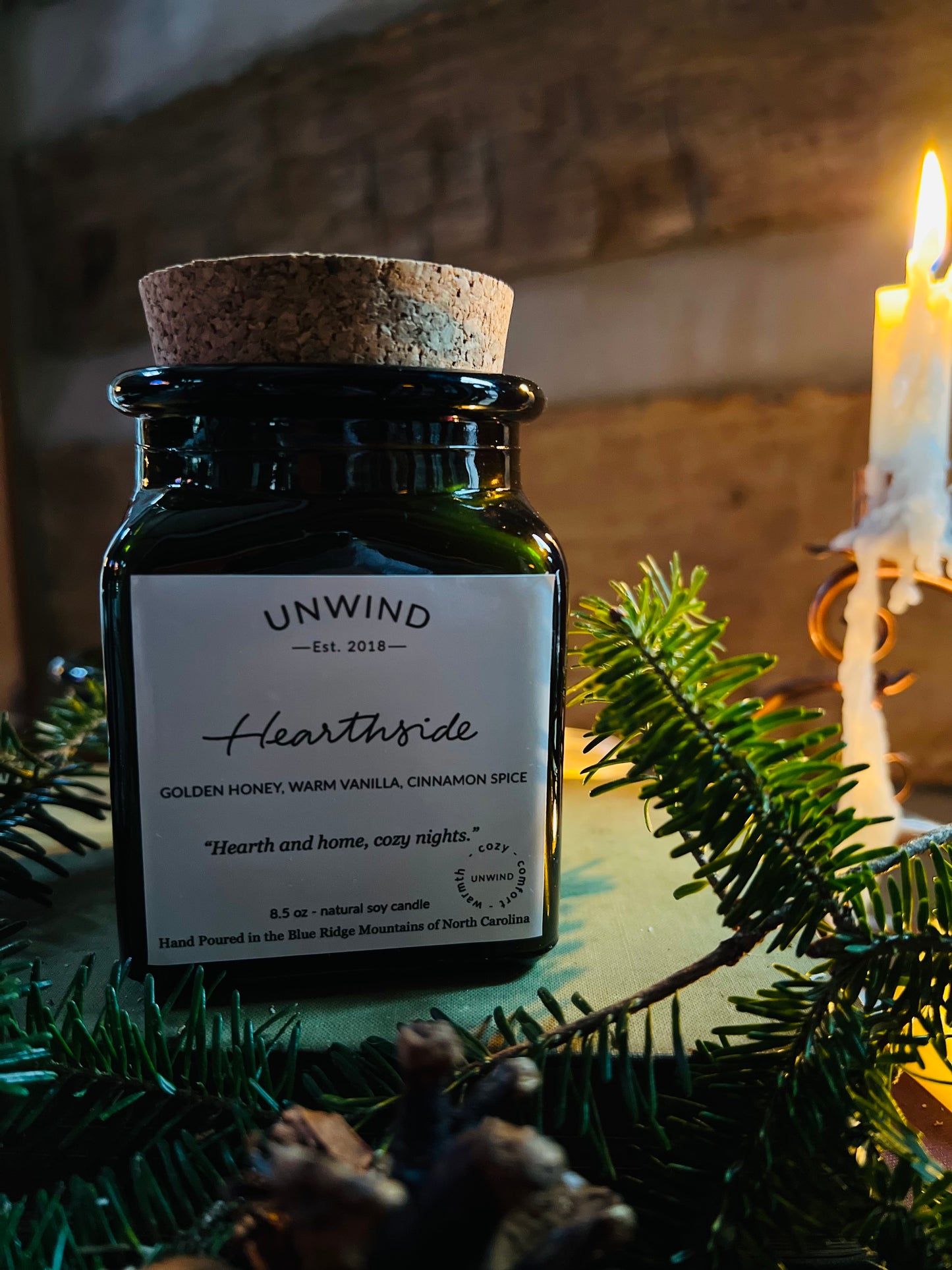 Hearthside Candle