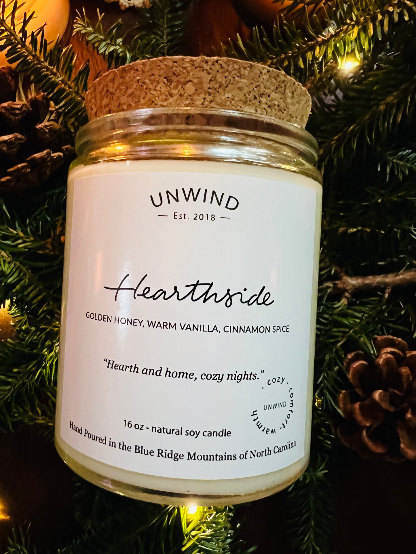 Hearthside Candle