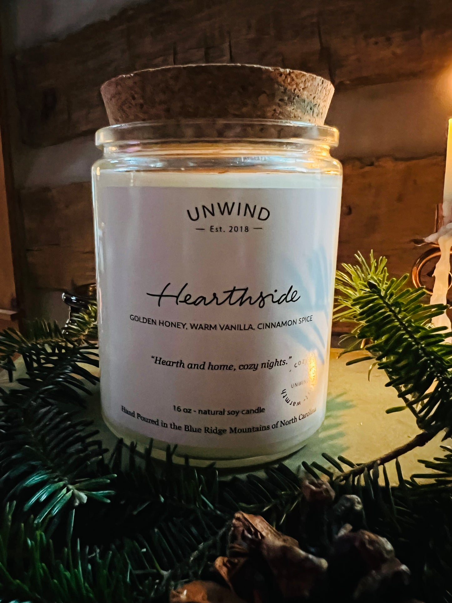 Hearthside Candle