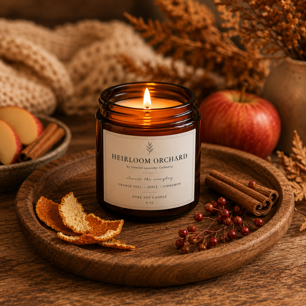 Heirloom Orchard Soy Candle